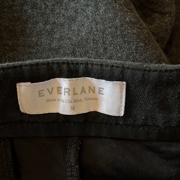 EVERLANE STREET FLEECE GRAY SWEATPANTS JOGGER GOOD CONDITION MEDIUM - Picture 7 of 8